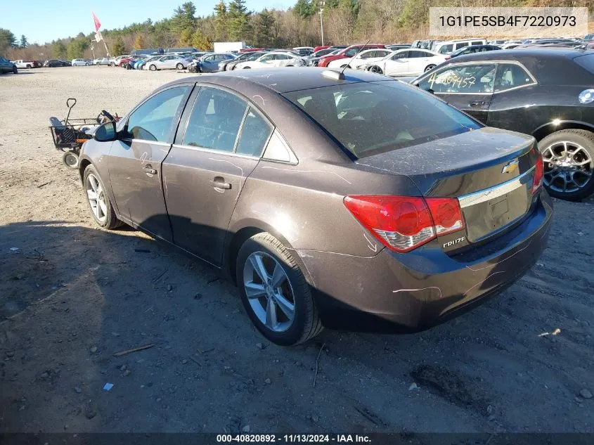 1G1PE5SB4F7220973 2015 Chevrolet Cruze 2Lt Auto