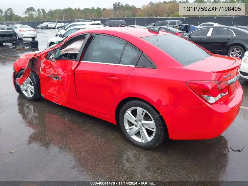 2015 Chevrolet Cruze Diesel VIN: 1G1P75SZXF7198405 Lot: 40841478