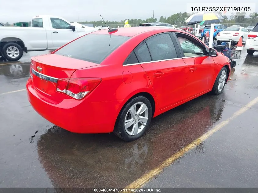 2015 Chevrolet Cruze Diesel VIN: 1G1P75SZXF7198405 Lot: 40841478