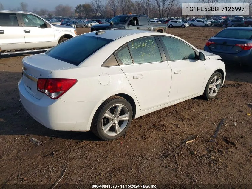 2015 Chevrolet Cruze 2Lt Auto VIN: 1G1PE5SB8F7126997 Lot: 40841573