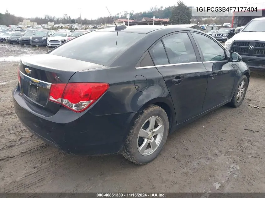 2015 Chevrolet Cruze 1Lt Auto VIN: 1G1PC5SB4F7177404 Lot: 40851339