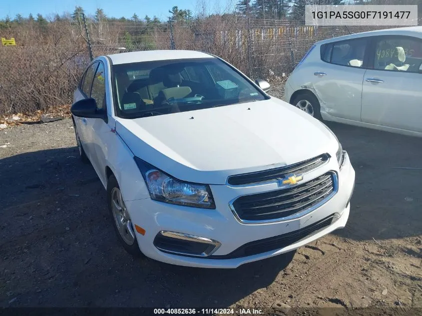 1G1PA5SG0F7191477 2015 Chevrolet Cruze Ls Auto