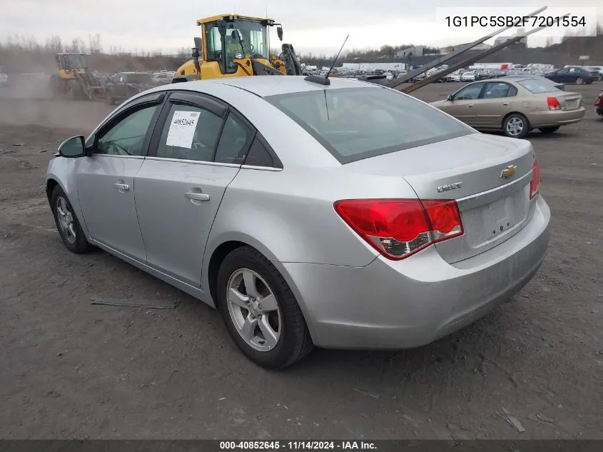 2015 Chevrolet Cruze 1Lt Auto VIN: 1G1PC5SB2F7201554 Lot: 40852645