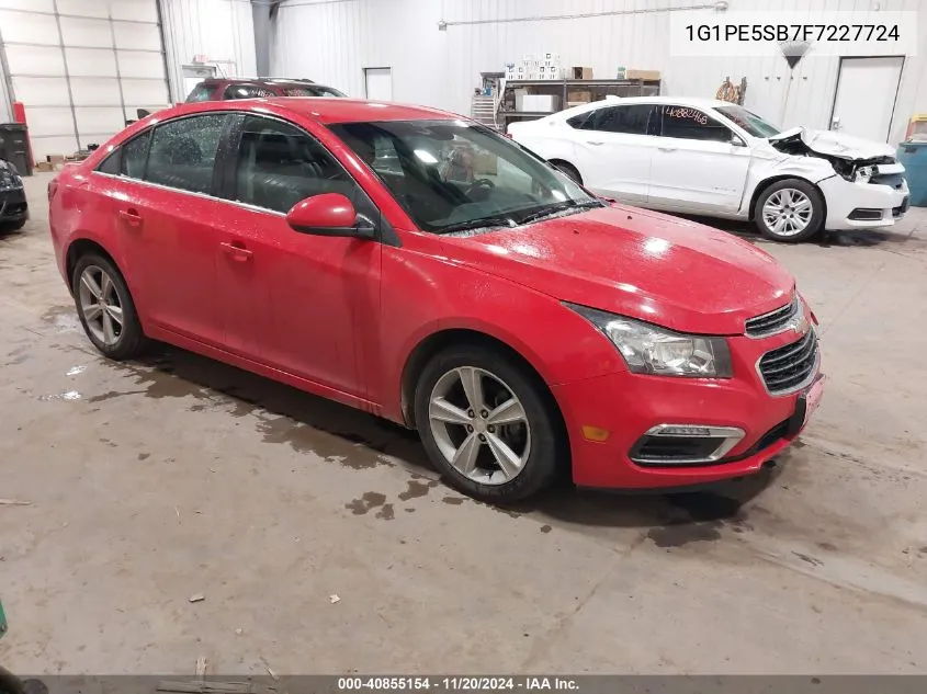 2015 Chevrolet Cruze 2Lt Auto VIN: 1G1PE5SB7F7227724 Lot: 40855154