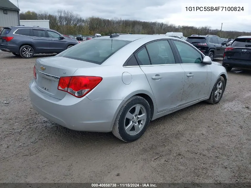 2015 Chevrolet Cruze 1Lt Auto VIN: 1G1PC5SB4F7100824 Lot: 40858738