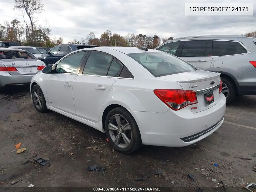 2015 Chevrolet Cruze 2Lt Auto VIN: 1G1PE5SB0F7124175 Lot: 40879004