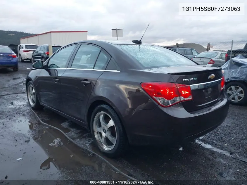 2015 Chevrolet Cruze Eco Auto VIN: 1G1PH5SB0F7273063 Lot: 40881551