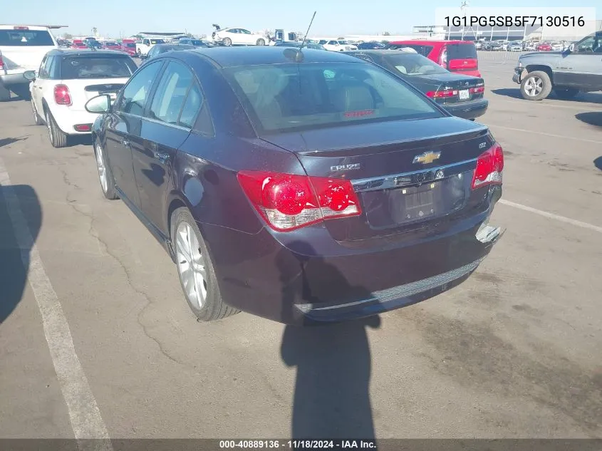 2015 Chevrolet Cruze Ltz VIN: 1G1PG5SB5F7130516 Lot: 40889136