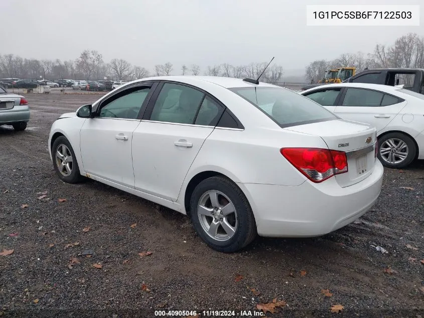 2015 Chevrolet Cruze 1Lt Auto VIN: 1G1PC5SB6F7122503 Lot: 40905046