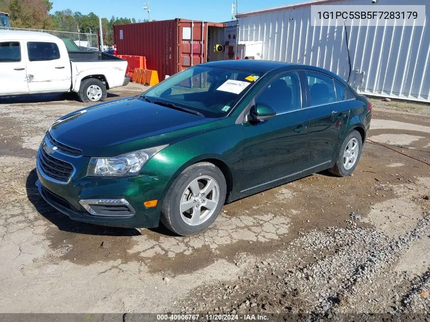 2015 Chevrolet Cruze 1Lt Auto VIN: 1G1PC5SB5F7283179 Lot: 40906767