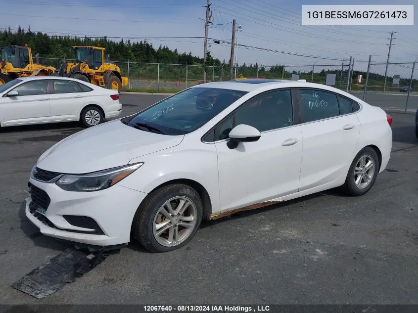 2016 Chevrolet Cruze VIN: 1G1BE5SM6G7261473 Lot: 12067640