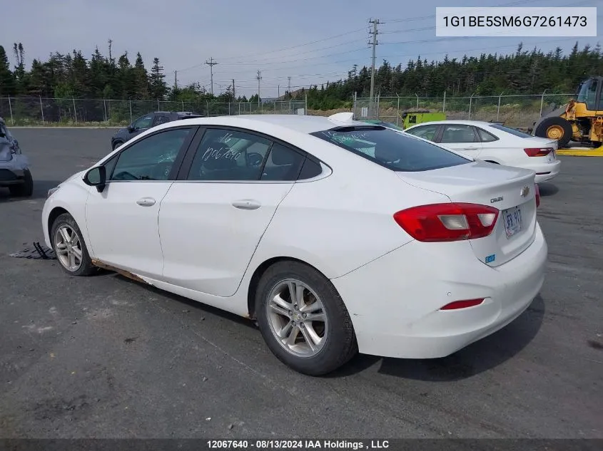 2016 Chevrolet Cruze VIN: 1G1BE5SM6G7261473 Lot: 12067640