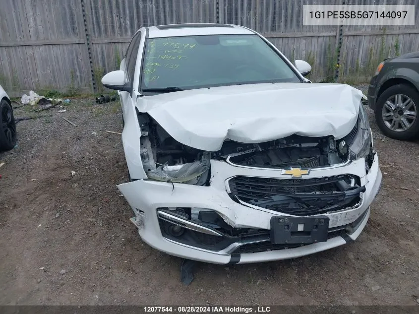 1G1PE5SB5G7144097 2016 Chevrolet Cruze Limited Lt