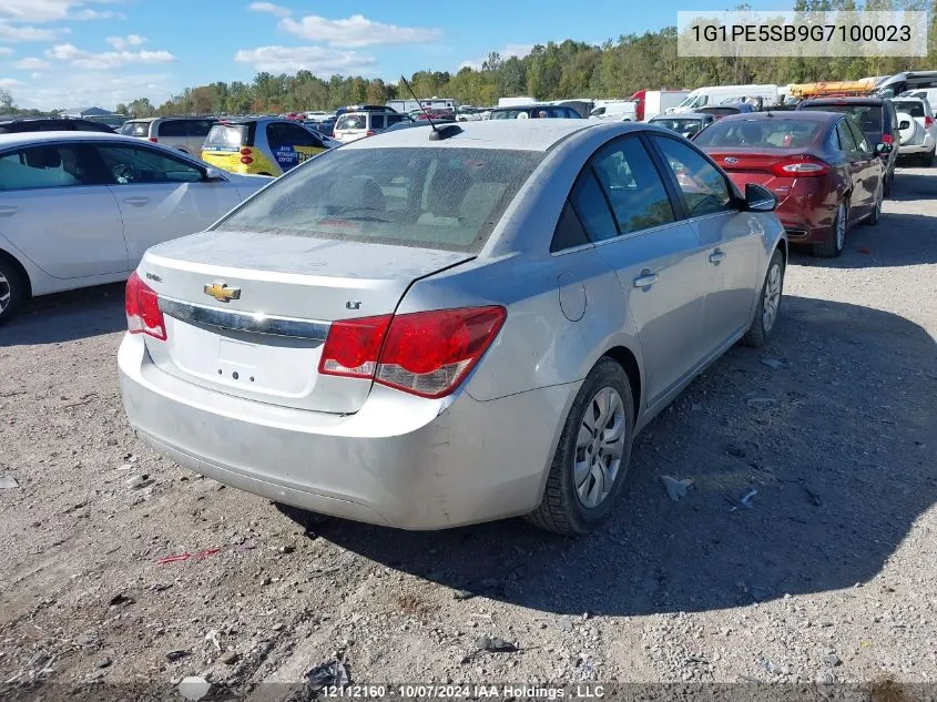 1G1PE5SB9G7100023 2016 Chevrolet Cruze Limited