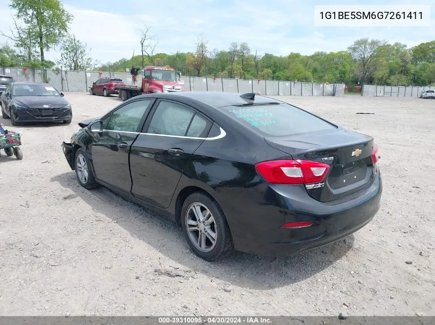 1G1BE5SM6G7261411 2016 Chevrolet Cruze Lt Auto