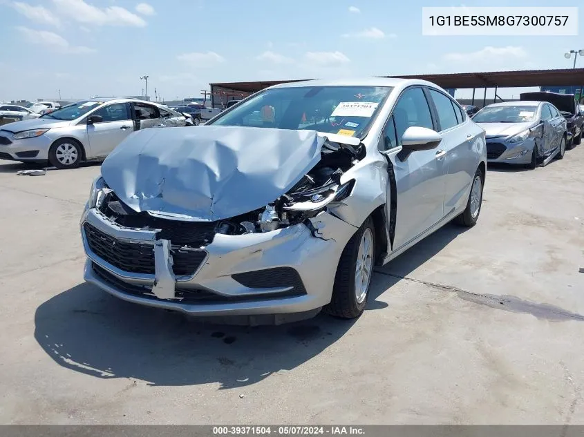 1G1BE5SM8G7300757 2016 Chevrolet Cruze Lt Auto