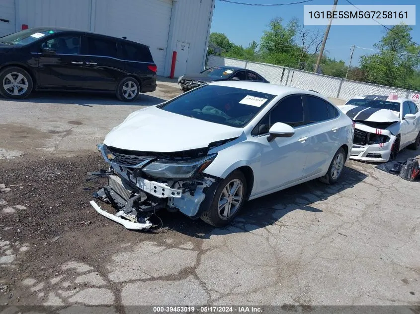 2016 Chevrolet Cruze Lt Auto VIN: 1G1BE5SM5G7258161 Lot: 39453019