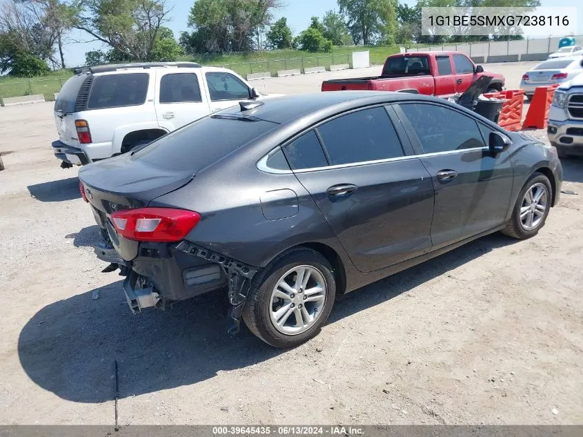 2016 Chevrolet Cruze Lt Auto VIN: 1G1BE5SMXG7238116 Lot: 39645435