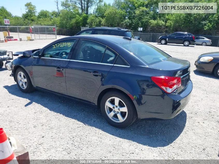 1G1PE5SBXG7226004 2016 Chevrolet Cruze Limited 1Lt Auto