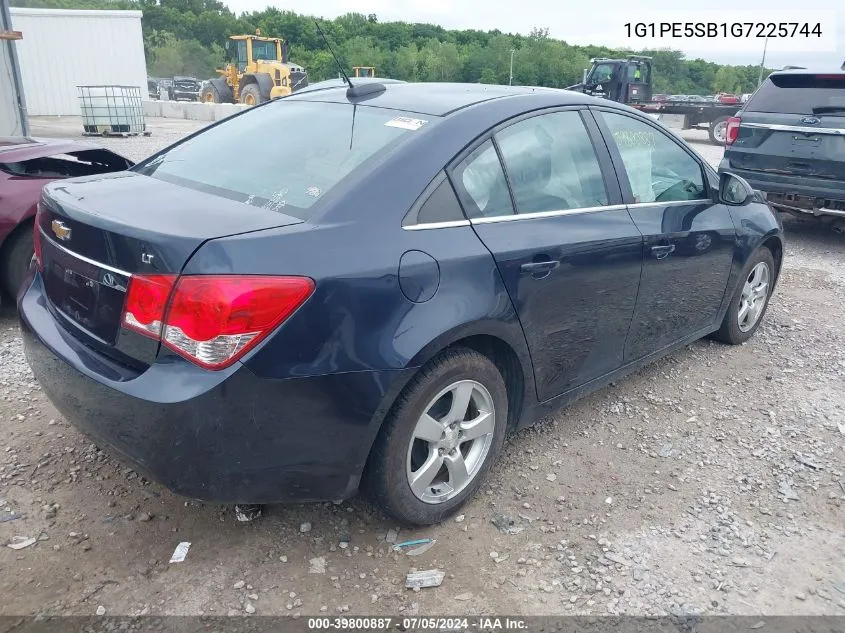 2016 Chevrolet Cruze Limited 1Lt Auto VIN: 1G1PE5SB1G7225744 Lot: 39800887