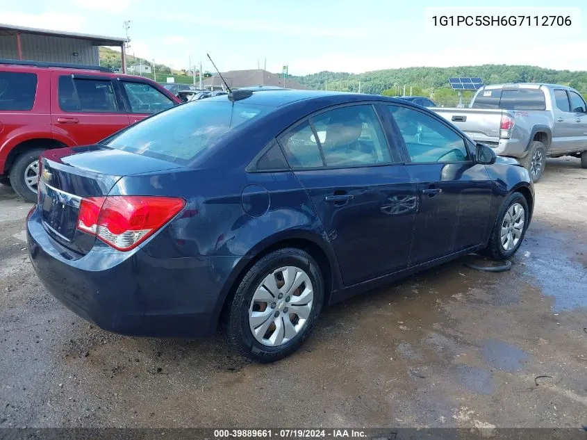 1G1PC5SH6G7112706 2016 Chevrolet Cruze Limited Ls Auto