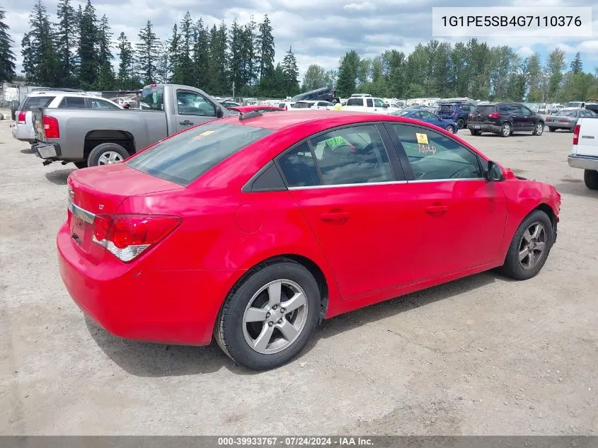 1G1PE5SB4G7110376 2016 Chevrolet Cruze Limited 1Lt Auto