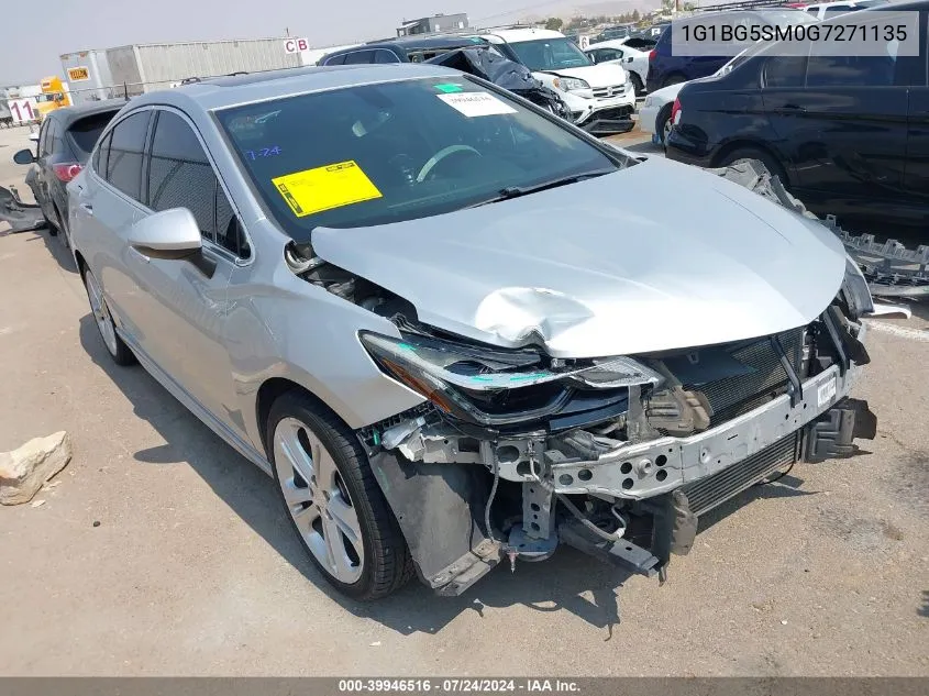 1G1BG5SM0G7271135 2016 Chevrolet Cruze Premier Auto