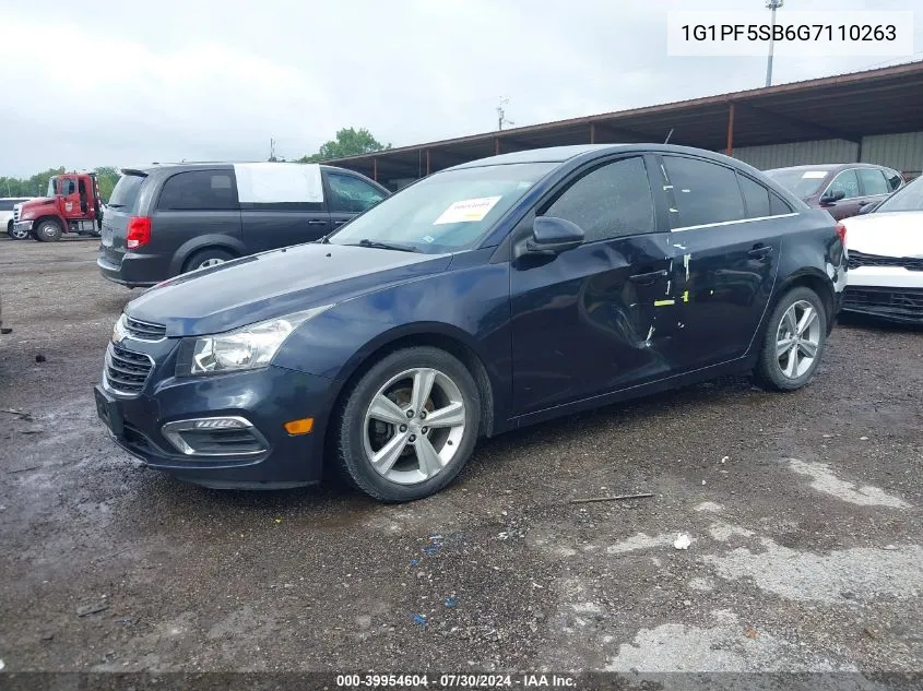 2016 Chevrolet Cruze Limited 2Lt Auto VIN: 1G1PF5SB6G7110263 Lot: 39954604