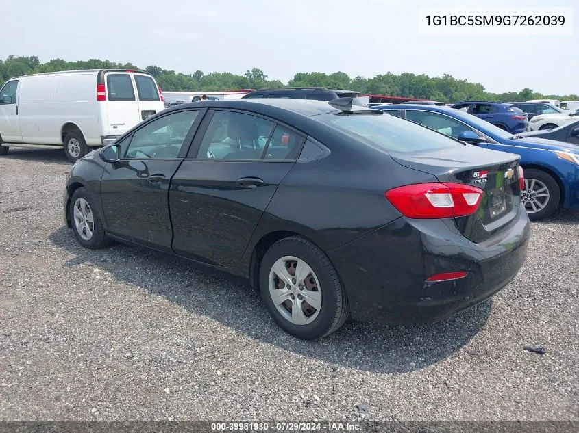 1G1BC5SM9G7262039 2016 Chevrolet Cruze Ls Auto