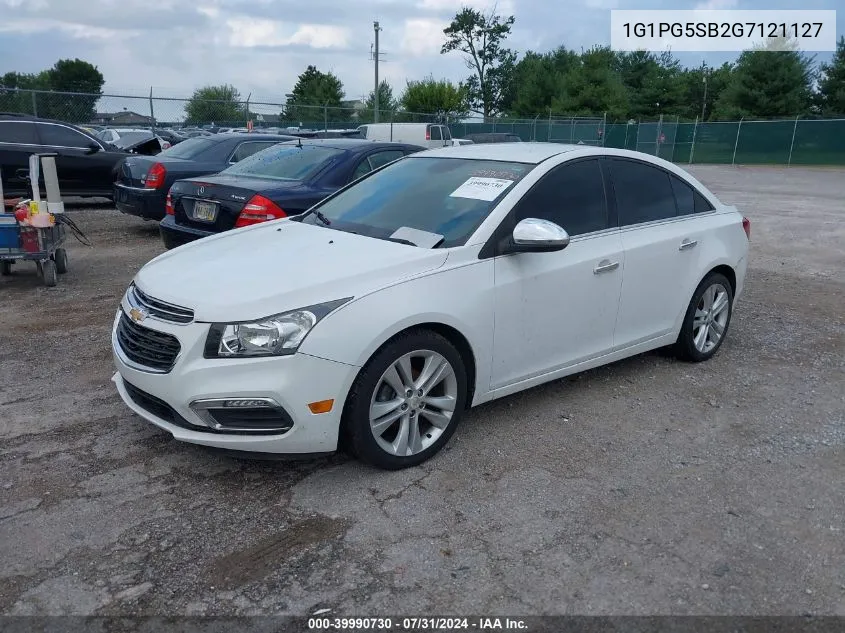 1G1PG5SB2G7121127 2016 Chevrolet Cruze Limited Ltz Auto