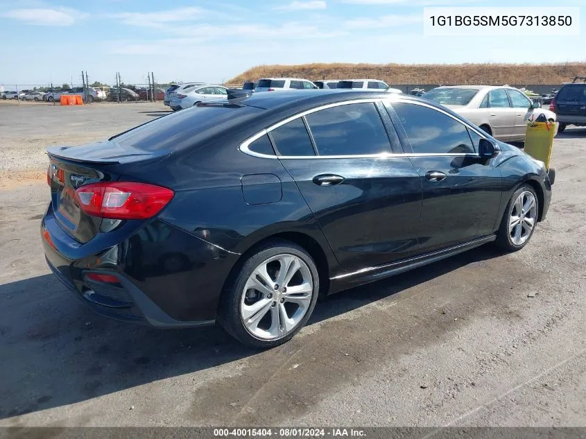 1G1BG5SM5G7313850 2016 Chevrolet Cruze Premier Auto