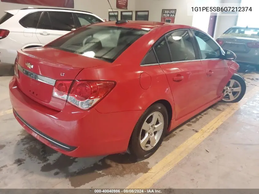 1G1PE5SB6G7212374 2016 Chevrolet Cruze Limited 1Lt Auto