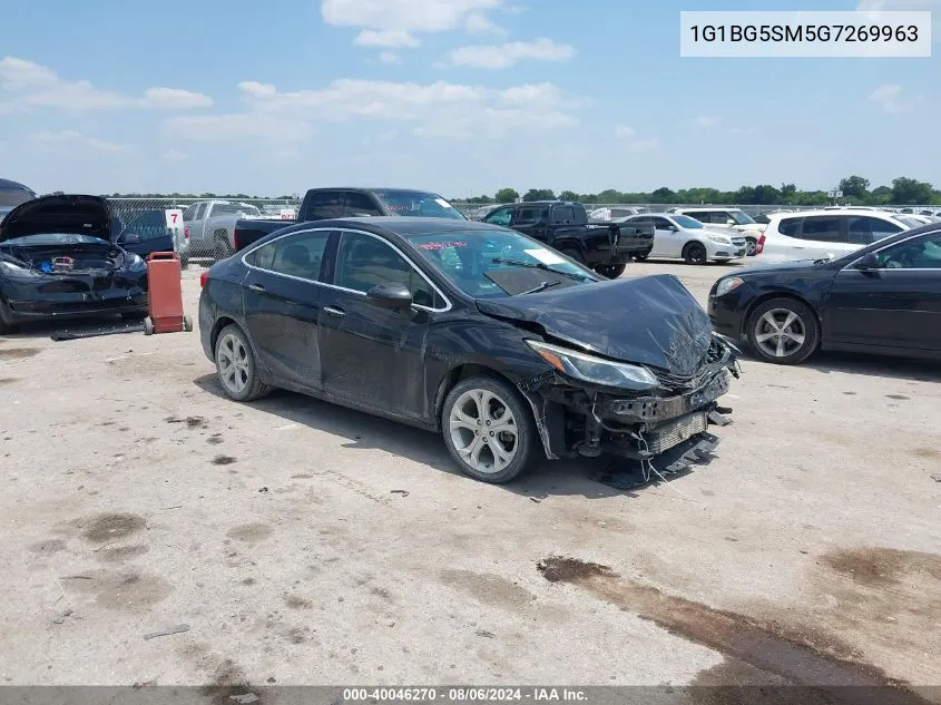 2016 Chevrolet Cruze Premier Auto VIN: 1G1BG5SM5G7269963 Lot: 40046270