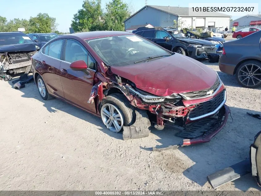 2016 Chevrolet Cruze Lt Auto VIN: 1G1BE5SM2G7232407 Lot: 40085392