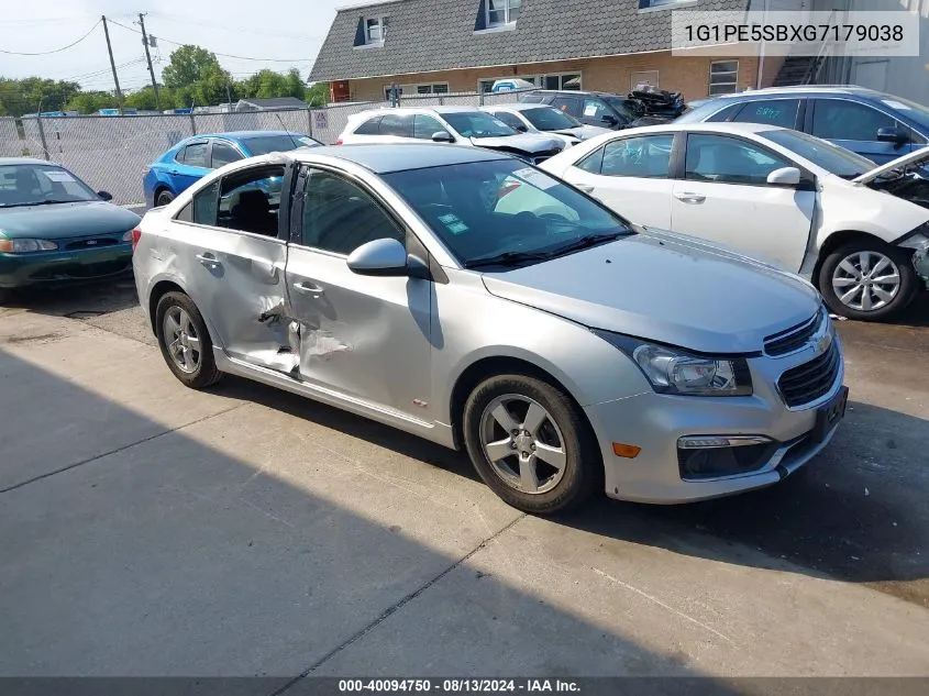 2016 Chevrolet Cruze Limited 1Lt Auto VIN: 1G1PE5SBXG7179038 Lot: 40094750