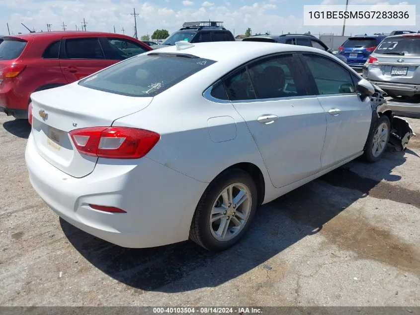 2016 Chevrolet Cruze Lt Auto VIN: 1G1BE5SM5G7283836 Lot: 40103504