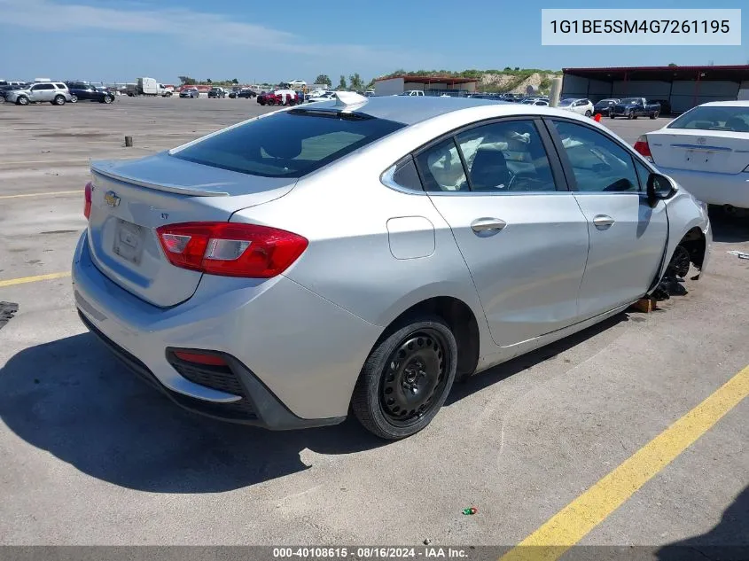 2016 Chevrolet Cruze Lt Auto VIN: 1G1BE5SM4G7261195 Lot: 40108615