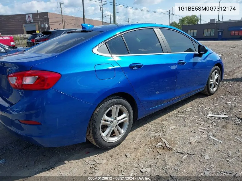 2016 Chevrolet Cruze Lt VIN: 1G1BE5SM0G7312174 Lot: 40128612