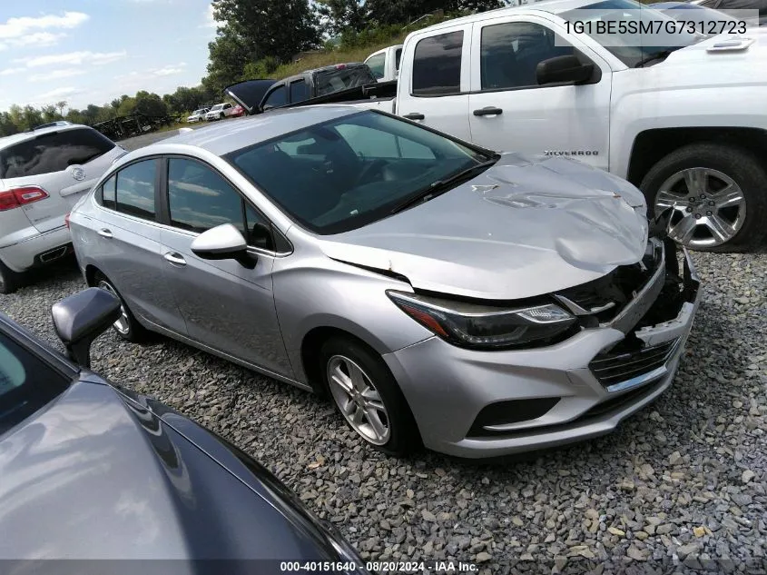 2016 Chevrolet Cruze Lt Auto VIN: 1G1BE5SM7G7312723 Lot: 40151640