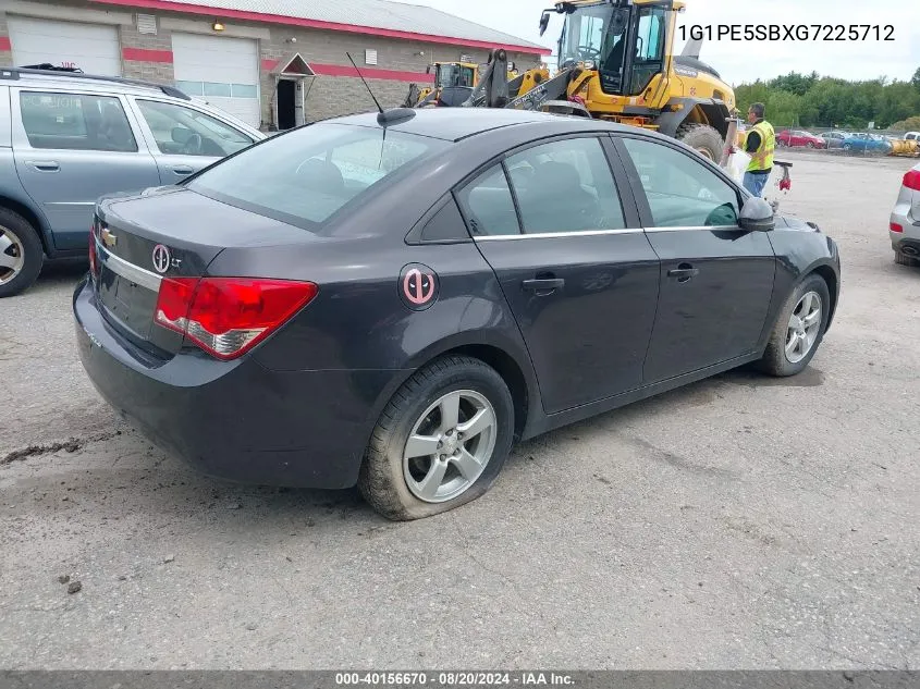 1G1PE5SBXG7225712 2016 Chevrolet Cruze Limited 1Lt Auto