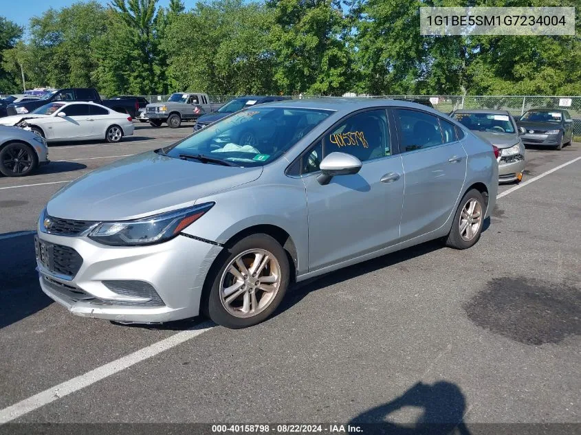 2016 Chevrolet Cruze Lt Auto VIN: 1G1BE5SM1G7234004 Lot: 40158798