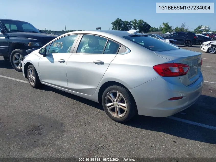 2016 Chevrolet Cruze Lt Auto VIN: 1G1BE5SM1G7234004 Lot: 40158798