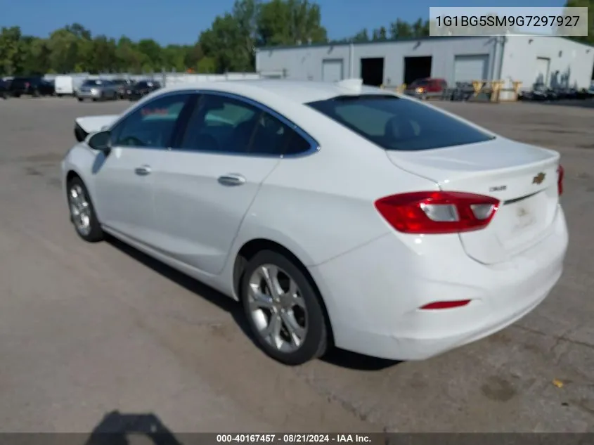 1G1BG5SM9G7297927 2016 Chevrolet Cruze Premier Auto