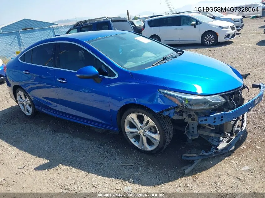 2016 Chevrolet Cruze Premier Auto VIN: 1G1BG5SM4G7328064 Lot: 40167947