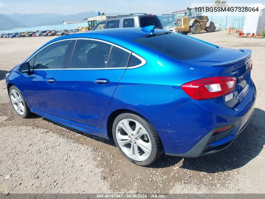 2016 Chevrolet Cruze Premier Auto VIN: 1G1BG5SM4G7328064 Lot: 40167947