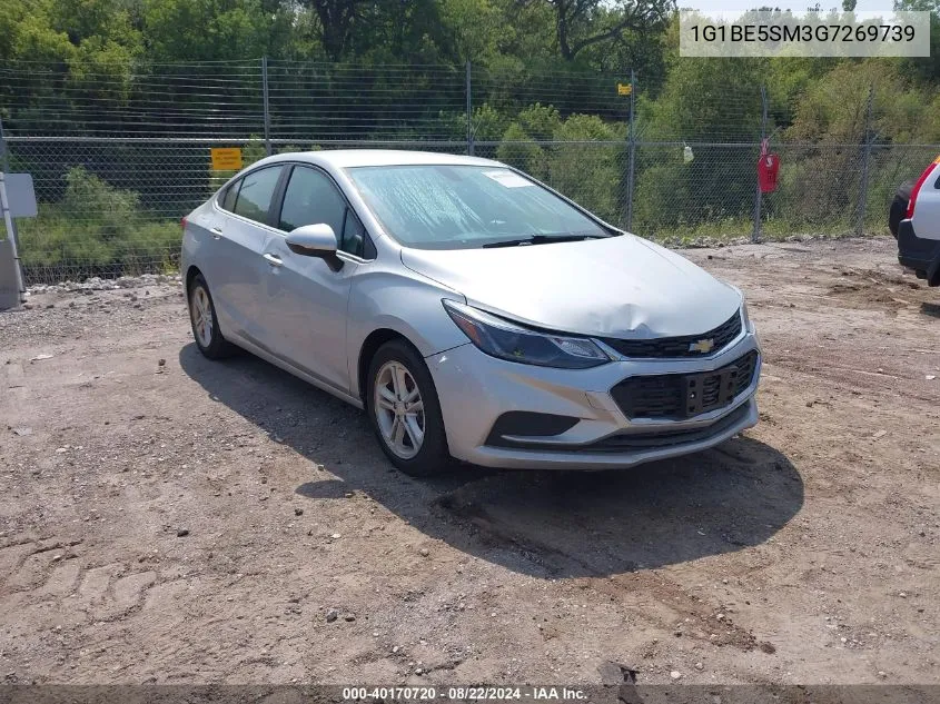 2016 Chevrolet Cruze Lt Auto VIN: 1G1BE5SM3G7269739 Lot: 40170720