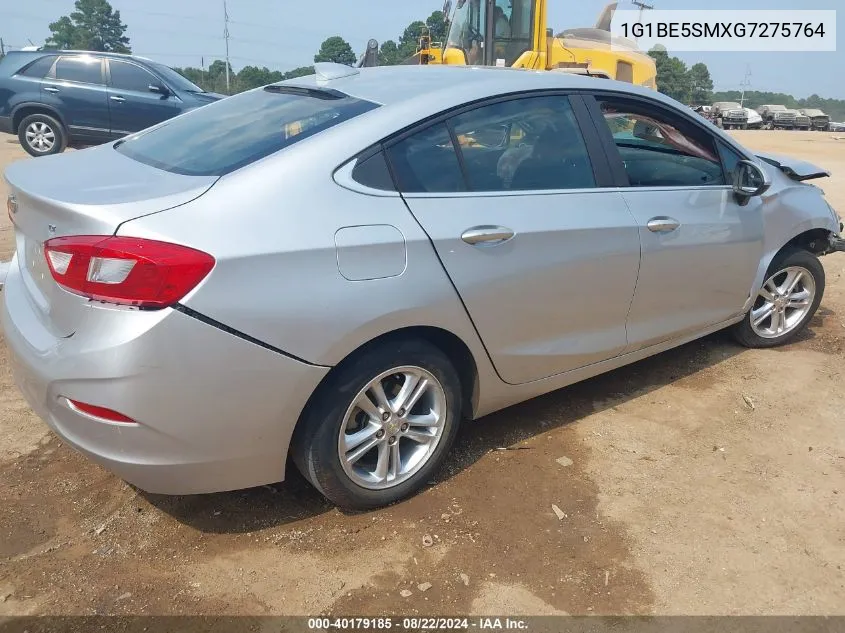 2016 Chevrolet Cruze Lt Auto VIN: 1G1BE5SMXG7275764 Lot: 40179185