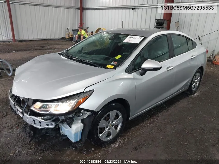 1G1BC5SM6G7295533 2016 Chevrolet Cruze Ls Auto