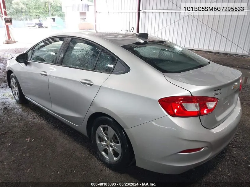 1G1BC5SM6G7295533 2016 Chevrolet Cruze Ls Auto