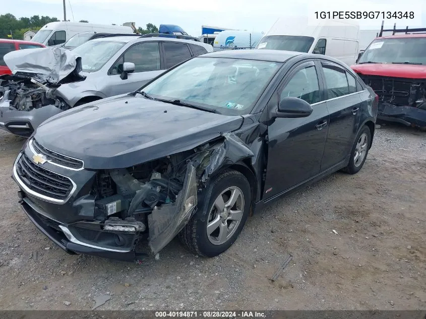 1G1PE5SB9G7134348 2016 Chevrolet Cruze Limited 1Lt Auto